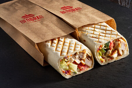 Шаурма по-сербски с курицей