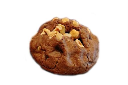 Печенье шоколадное с фундуком