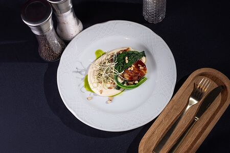 Треска с пюре из сельдерея