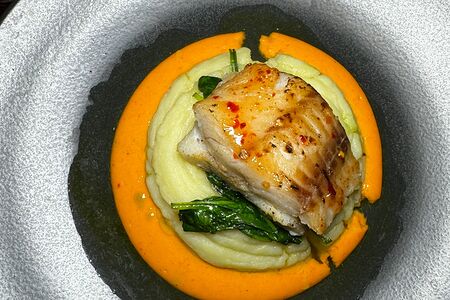 Морская треска с пряностями Мории