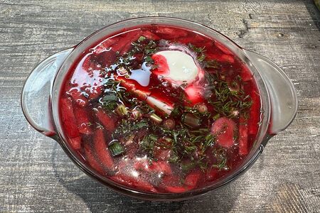 Холодный борщ