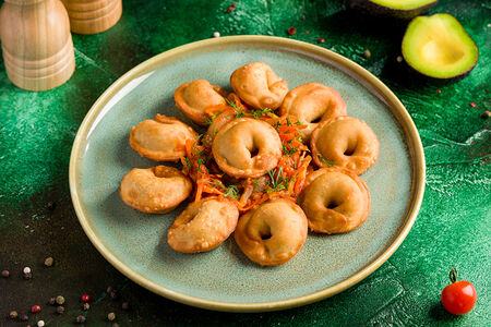 Пельмени с картофелем и грибами