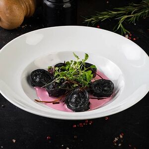 Пельмени с копченой сметаной