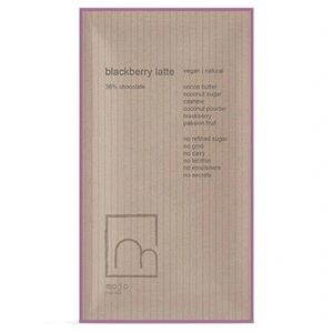 Шоколад Моджо - Ежевика латте (белый)