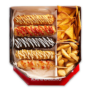 Комбо 5 корн-догов