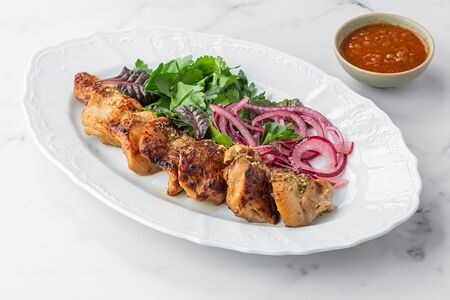 Шашлык из бедра цыплёнка