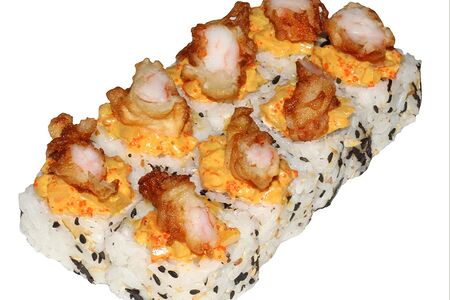 Креветка с карри и ананасом