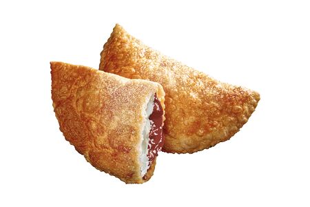 Чебурек-чизкейк с шоколадом