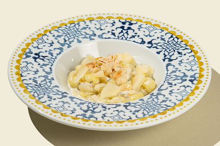 Ньокки горгонзола груша