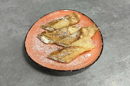 Блины с творогом