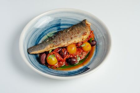 Сибас по-сицилийски