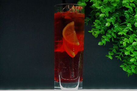 Авторский лимонад Клубника-базилик