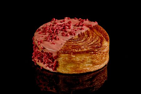 Круассан-шайба Малина с чизкейком