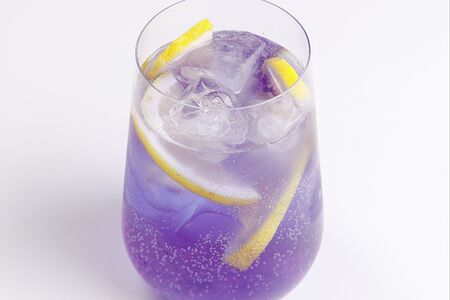 Лимонад голубая матча