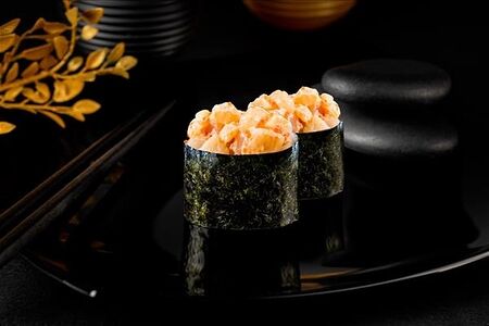 Дабл гункан Хотатэ спайси