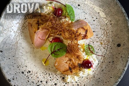 Индейка с ризотто из цветной капусты