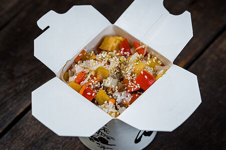 Wok рис овощной