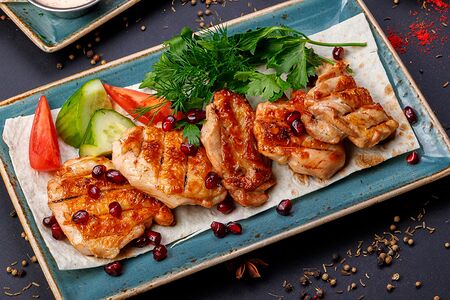 Шашлык по-кавказски из курицы