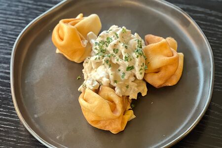 Блины открытые с мясом