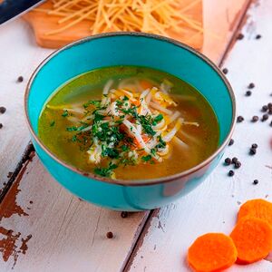 Домашний куриный суп