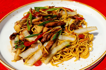 Вок Лапша с цыпленком