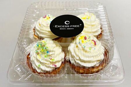 Пирожное Корзиночки с творожным кремом Ваниль