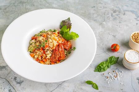 Киноа с овощами