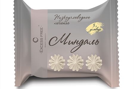 Низкоуглеводное печенье Миндальное