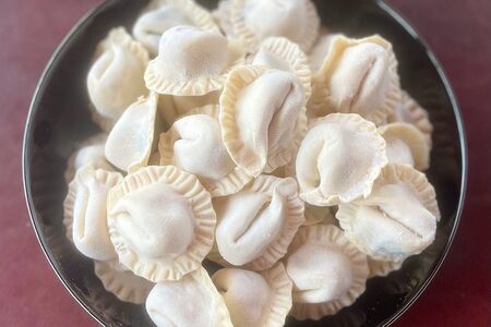 Вареники с грибами и картофелем полуфабрикат