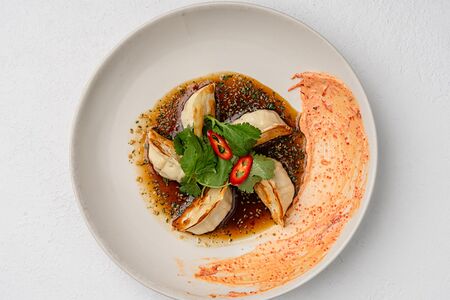 Гёдзе с креветкой 