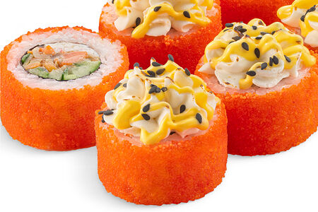 Ролл Чиз в соусе манго