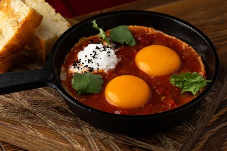 Шакшука с томатами