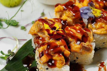 Запеченный лосось