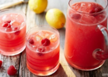 Домашний лимонад Малина-мята 0,3 л