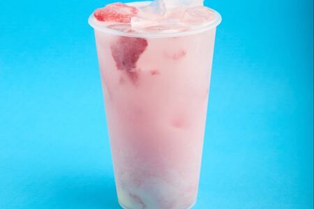 Лимонад Молочная клубника