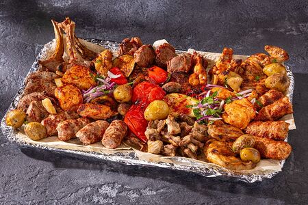 Шашлык из печени ягненка