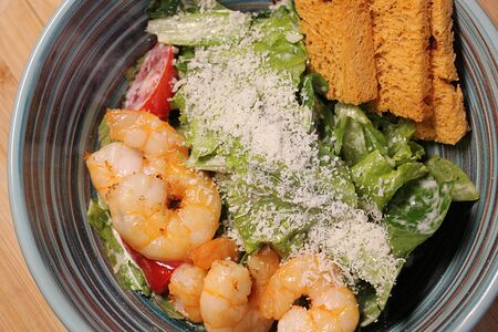 Цезарь с креветкой