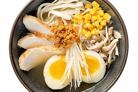 Рамен с курицей