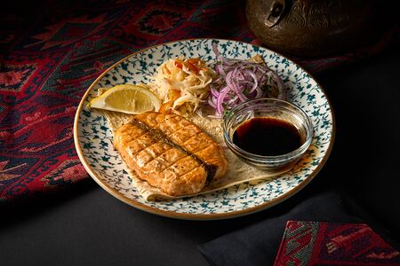 Шашлык из сёмги