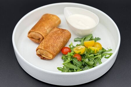 Блины с говядиной