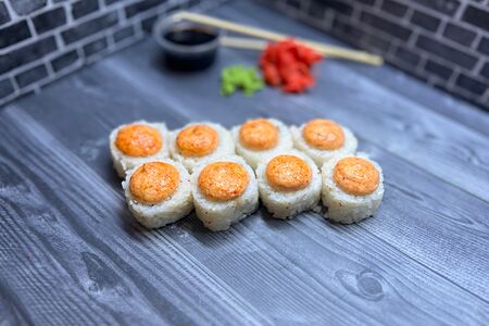 Спайси с креветкой