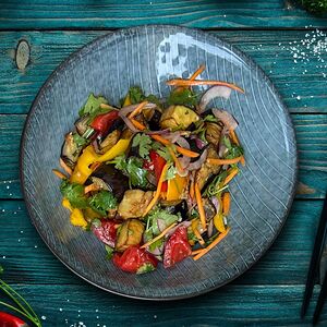 Салат Баклажановый