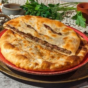 Грузинский пирог Кубдари