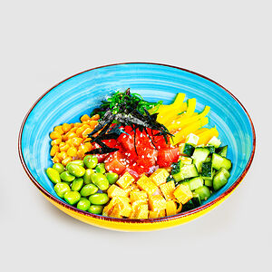 Поке с лососем