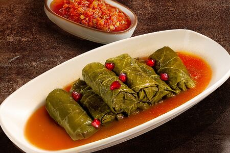 Долма с аджикой