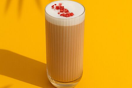 Латте клубника-розовый перец