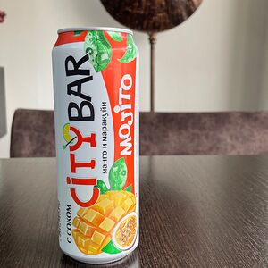 Газированный напиток Мохито Манго-Маракуйя  Драгон  