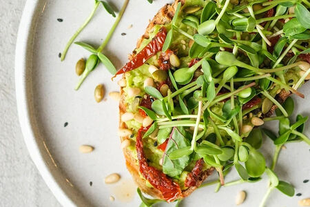 Тост с авокадо