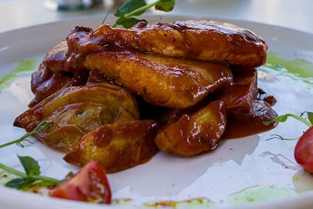 Горбуша по-сицилийски 