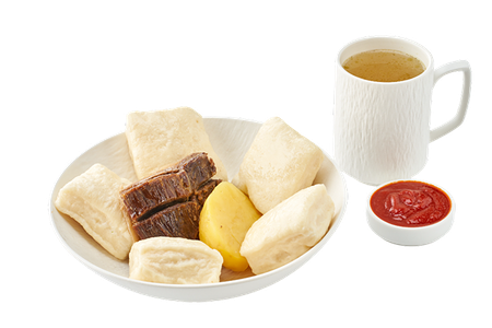 Аварский хинкал с сушёным мясом